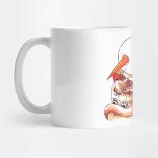 Christmas Cat Cuddles Mug